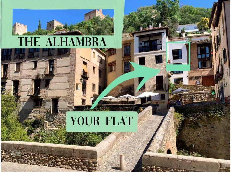 Cosy Apartment With Great Views On Old Town Granada Exterior foto